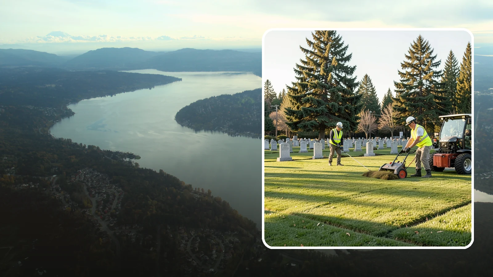 Cemetery Turf Maintenance in Sammamish, King County, WA - Dignified turf care for cemetery lawns and burial grounds across Western Washington.