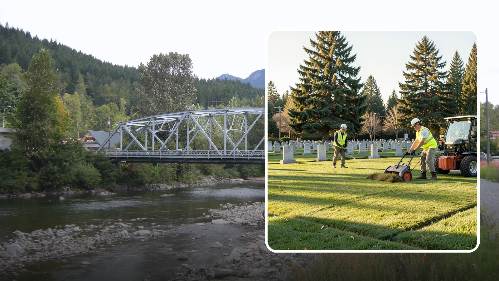 Cemetery Turf Maintenance in Skykomish, King County, WA - Dignified turf care for cemetery lawns and burial grounds across Western Washington.