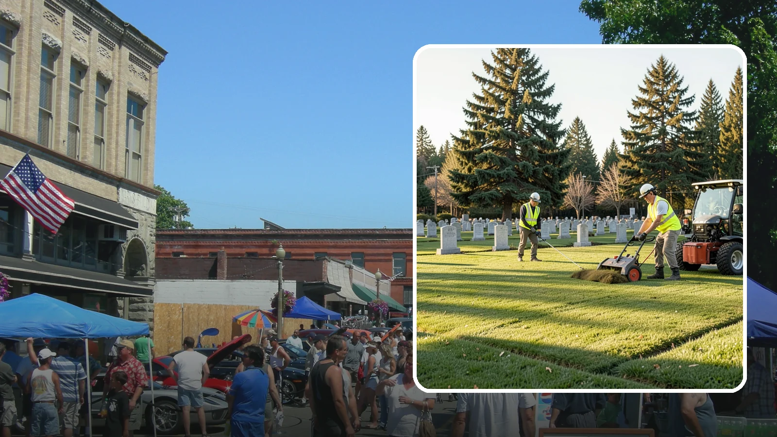 Cemetery Turf Maintenance in Snohomish, Snohomish County, WA - Dignified turf care for cemetery lawns and burial grounds across Western Washington.