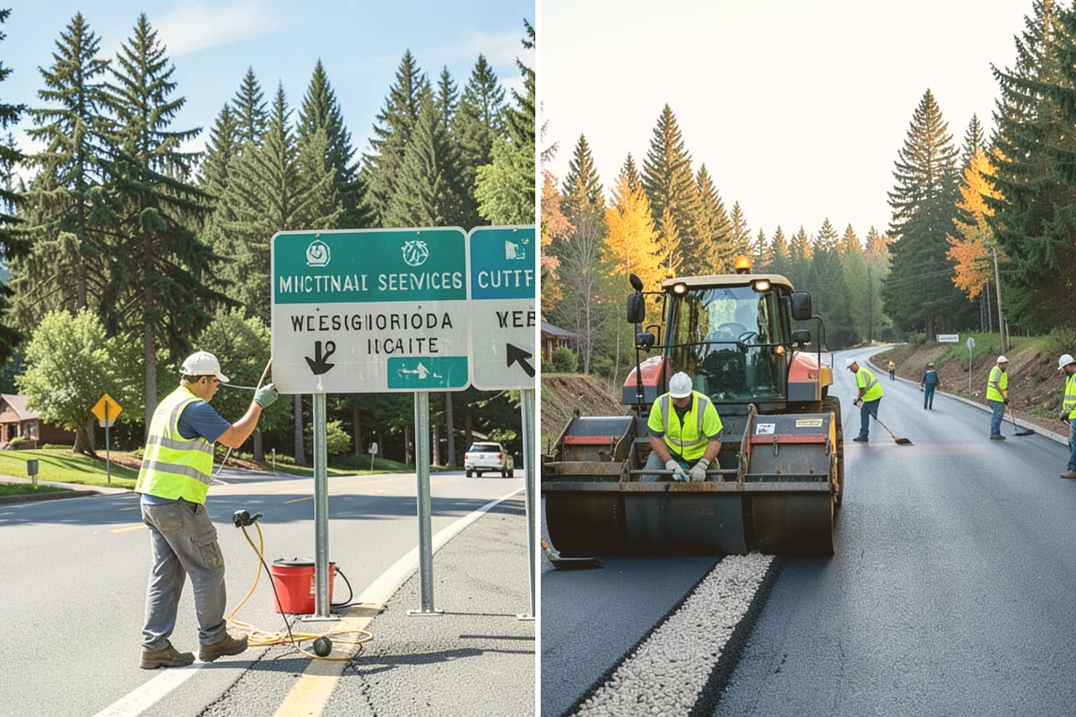 Cemetery Turf Maintenance in Stanwood, Snohomish County, WA - Map marker types and turf zones across the grounds