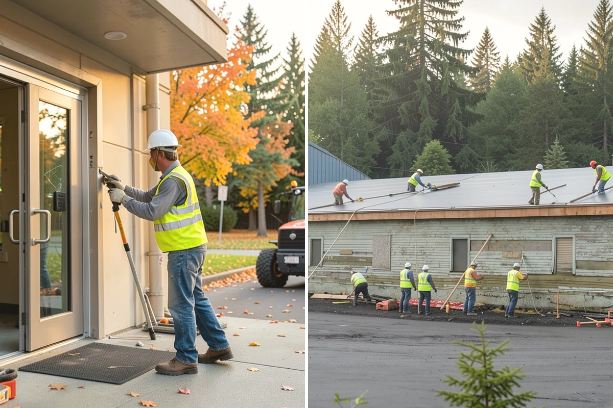 Cemetery Turf Maintenance in Steilacoom, Pierce County, WA - Map marker types and turf zones across the grounds