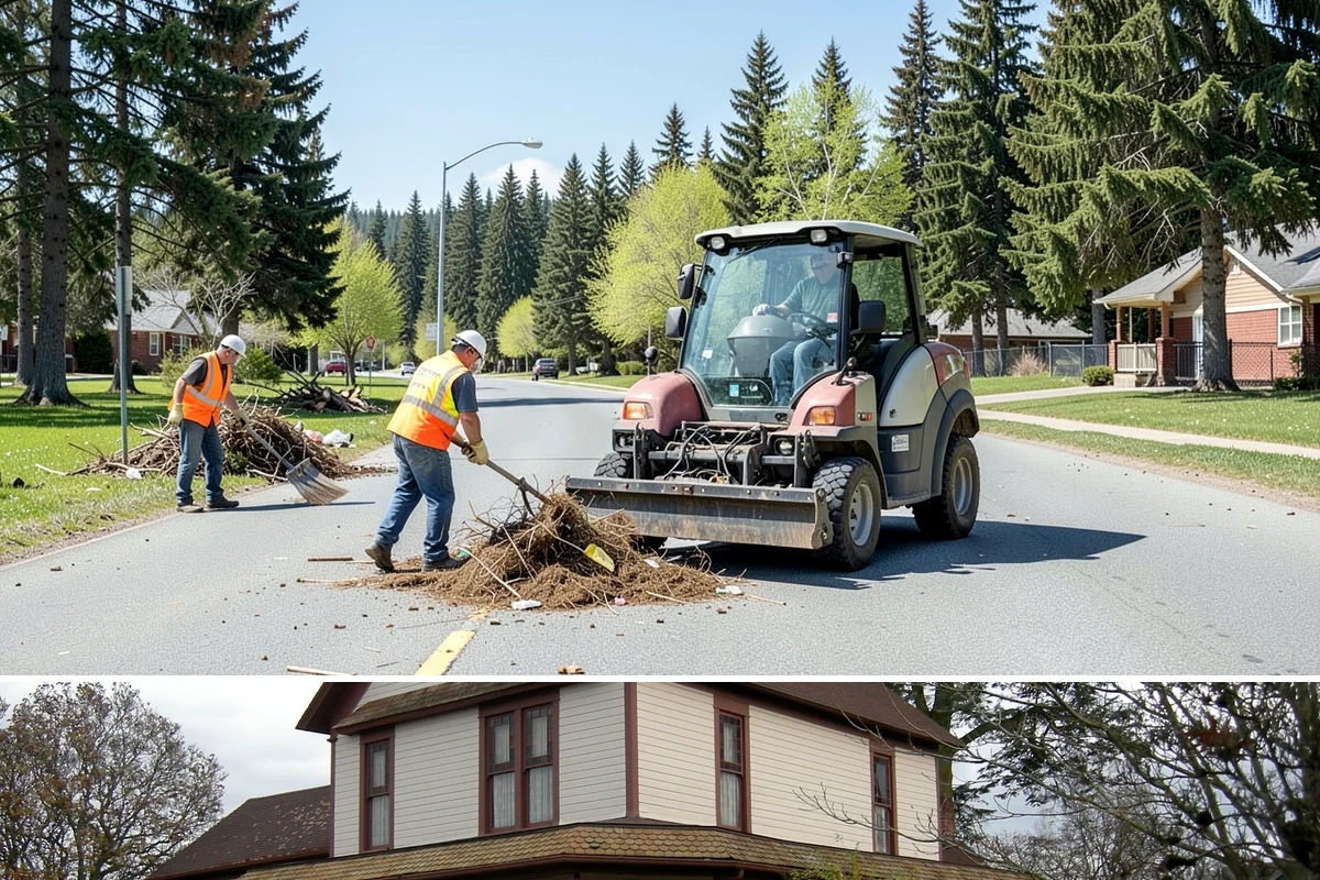 Cemetery Turf Maintenance in Sumner, Pierce County, WA - Mowing frequency peaks from April through September during Western Washington's active growing season.