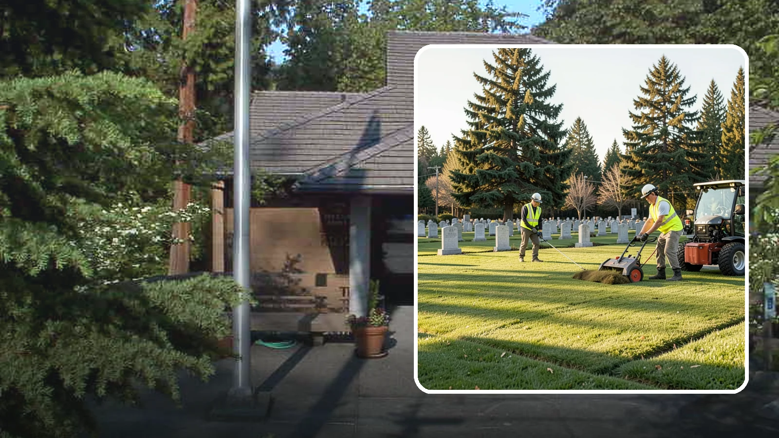 Cemetery Turf Maintenance in Yarrow Point, King County, WA - Dignified turf care for cemetery lawns and burial grounds across Western Washington.