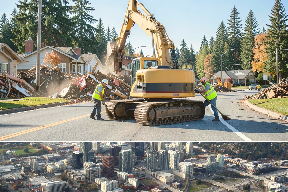 Chain-Link Fencing in Bellevue, King County, WA - Chain-link installation runs year-round, with drier months easing post-setting and concrete work in wet regional soils.