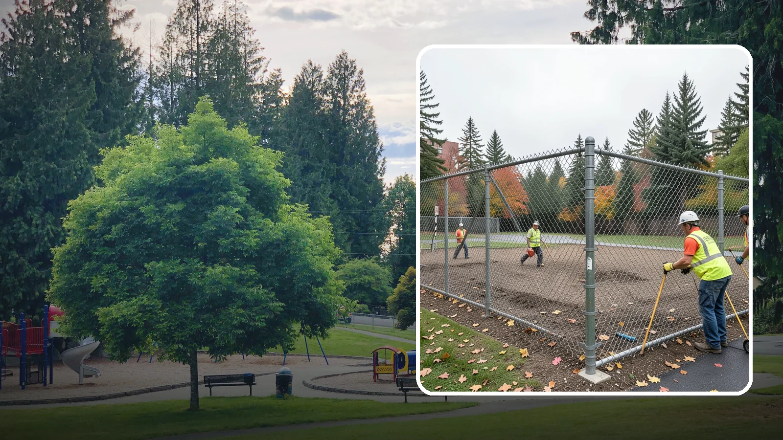 Chain-Link Fencing in Bonney Lake, Pierce County, WA - Install and replace chain-link fencing for parks, utility sites, and public facilities requiring durable enclosure.