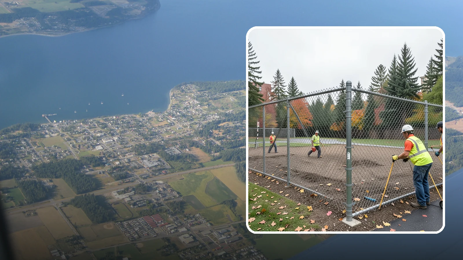 Chain-Link Fencing in Coupeville, Island County, WA - Install and replace chain-link fencing for parks, utility sites, and public facilities requiring durable enclosure.