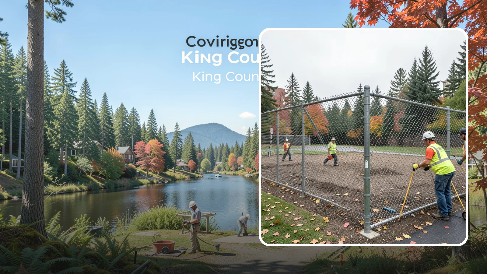 Chain-Link Fencing in Covington, King County, WA - Install and replace chain-link fencing for parks, utility sites, and public facilities requiring durable enclosure.