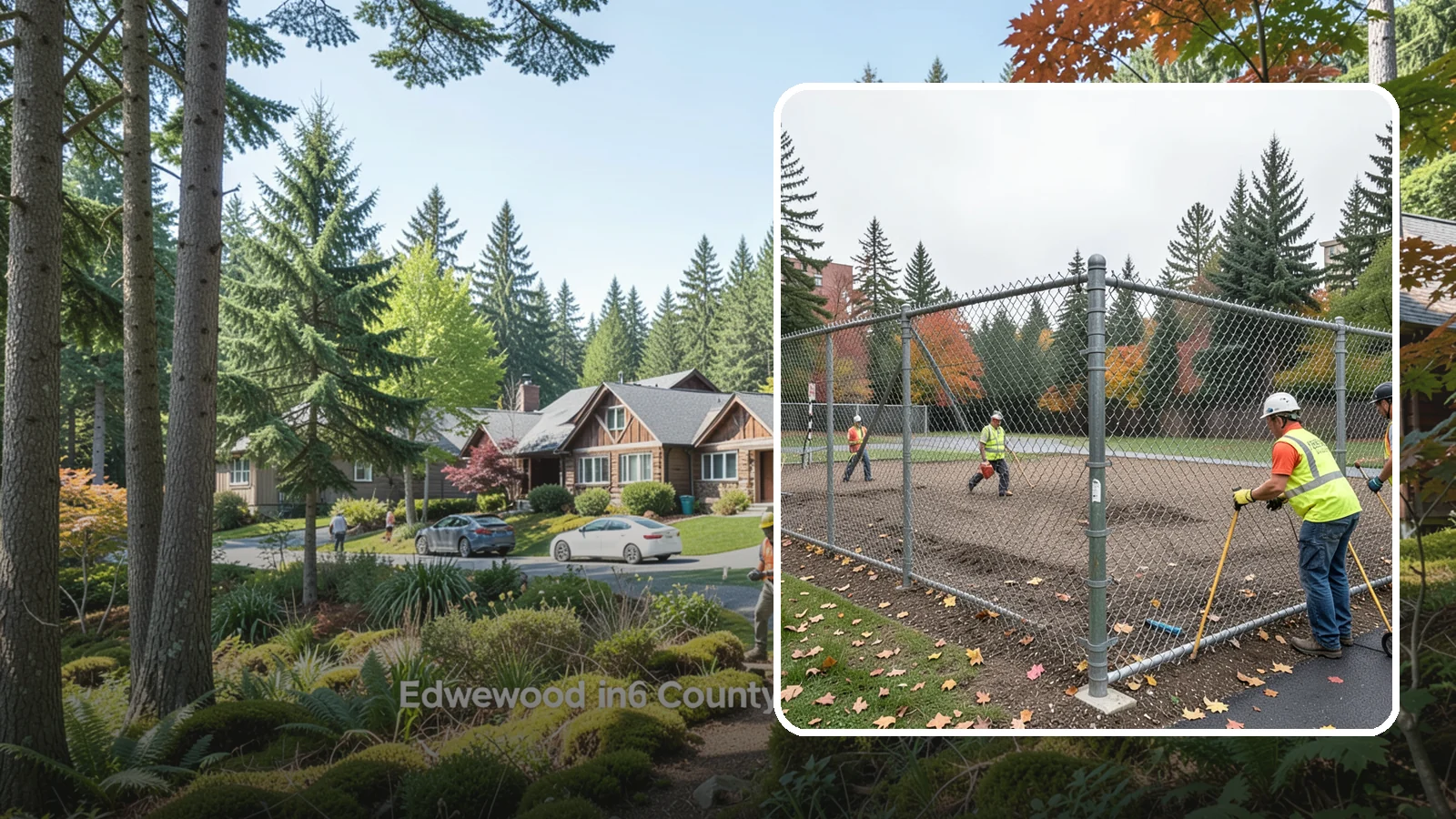 Chain-Link Fencing in Edgewood, Pierce County, WA - Install and replace chain-link fencing for parks, utility sites, and public facilities requiring durable enclosure.