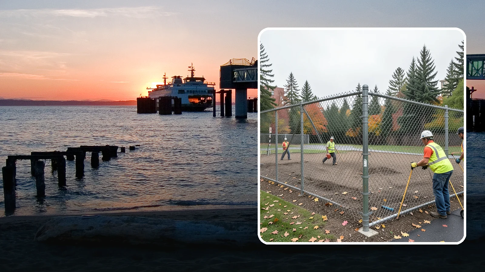Chain-Link Fencing in Edmonds, Snohomish County, WA - Install and replace chain-link fencing for parks, utility sites, and public facilities requiring durable enclosure.