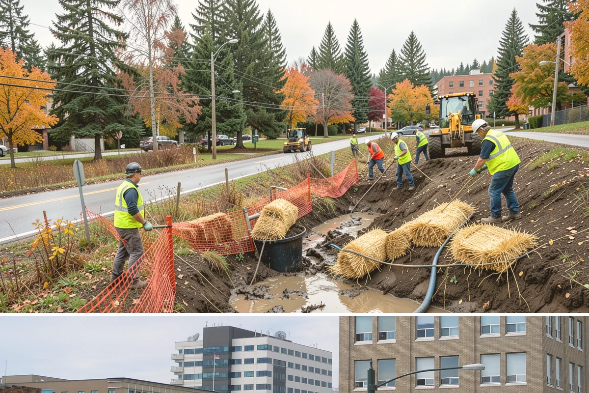 Chain-Link Fencing in Everett, Snohomish County, WA - Chain-link installation runs year-round, with drier months easing post-setting and concrete work in wet regional soils.