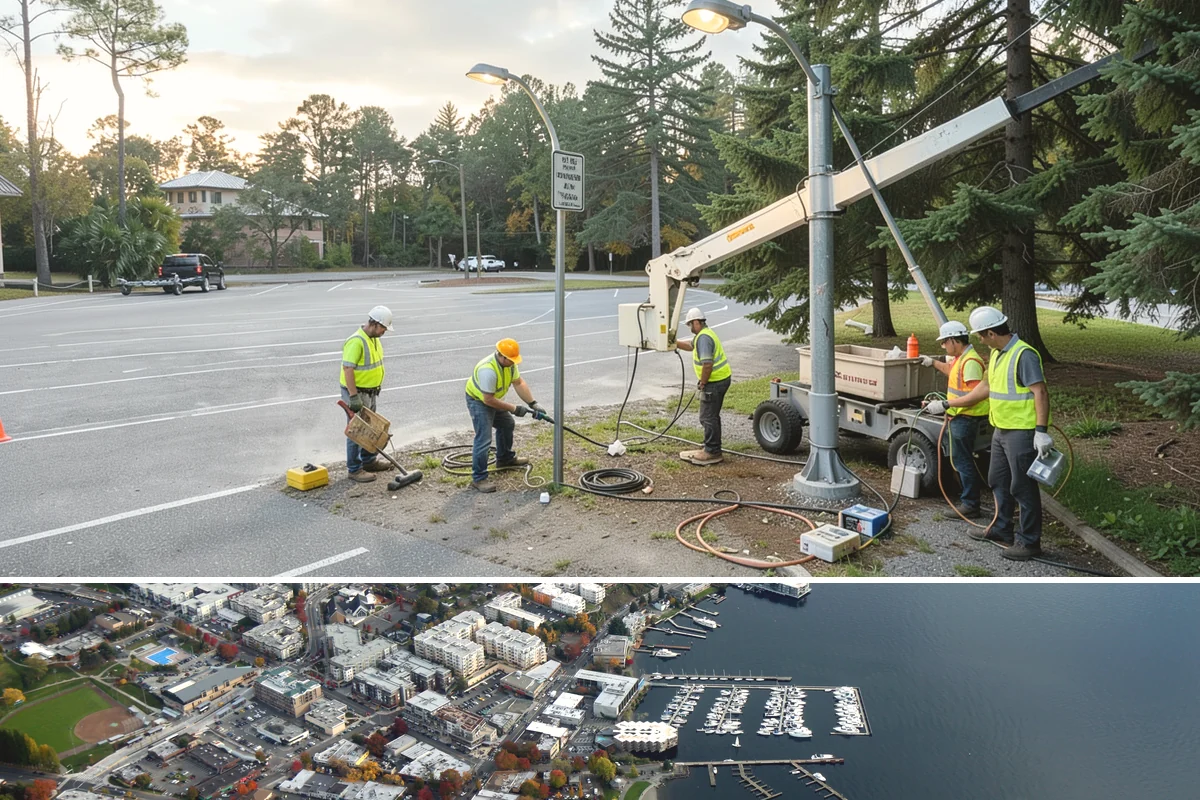 Chain-Link Fencing in Kirkland, King County, WA - Chain-link installation runs year-round, with drier months easing post-setting and concrete work in wet regional soils.
