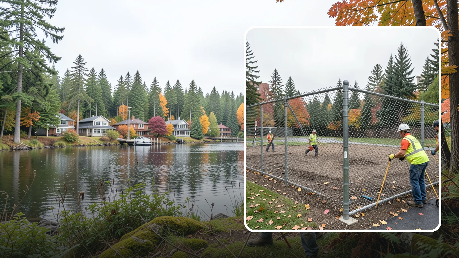 Chain-Link Fencing in La Conner, Skagit County, WA - Install and replace chain-link fencing for parks, utility sites, and public facilities requiring durable enclosure.