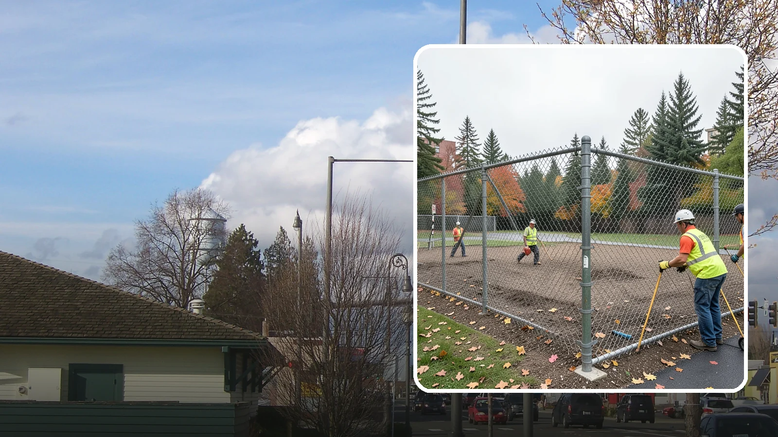 Chain-Link Fencing in Marysville, Snohomish County, WA - Install and replace chain-link fencing for parks, utility sites, and public facilities requiring durable enclosure.