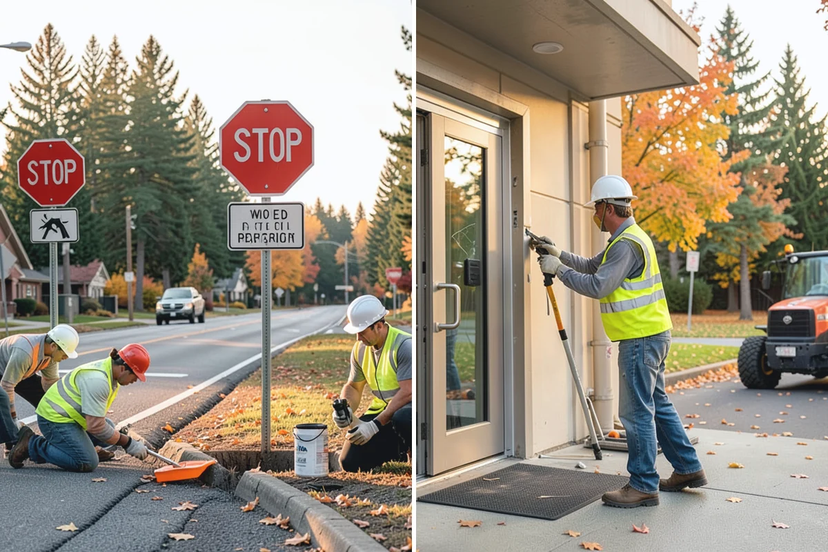 Chain-Link Fencing in Marysville, Snohomish County, WA - Confirm alignment, height, gauge, and gate locations