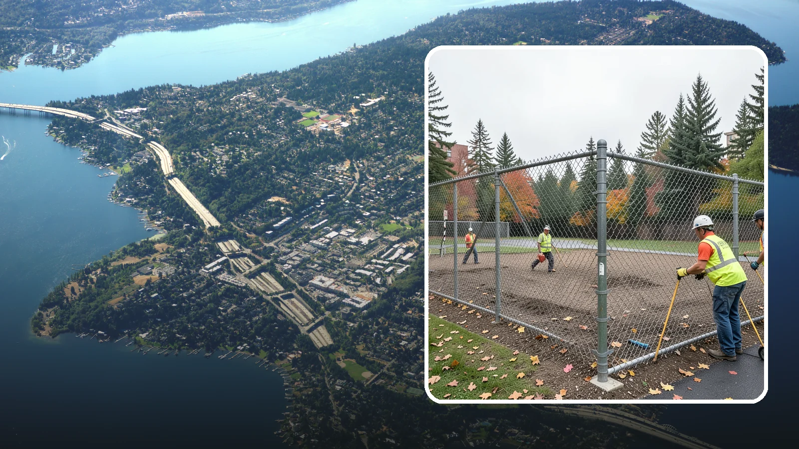 Chain-Link Fencing in Mercer Island, King County, WA - Install and replace chain-link fencing for parks, utility sites, and public facilities requiring durable enclosure.
