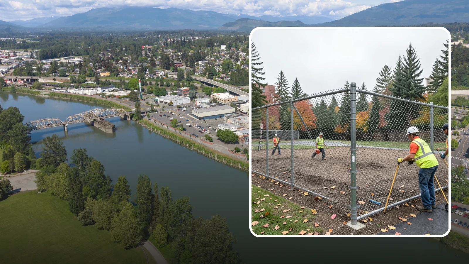 Chain-Link Fencing in Mount Vernon, Skagit County, WA - Install and replace chain-link fencing for parks, utility sites, and public facilities requiring durable enclosure.