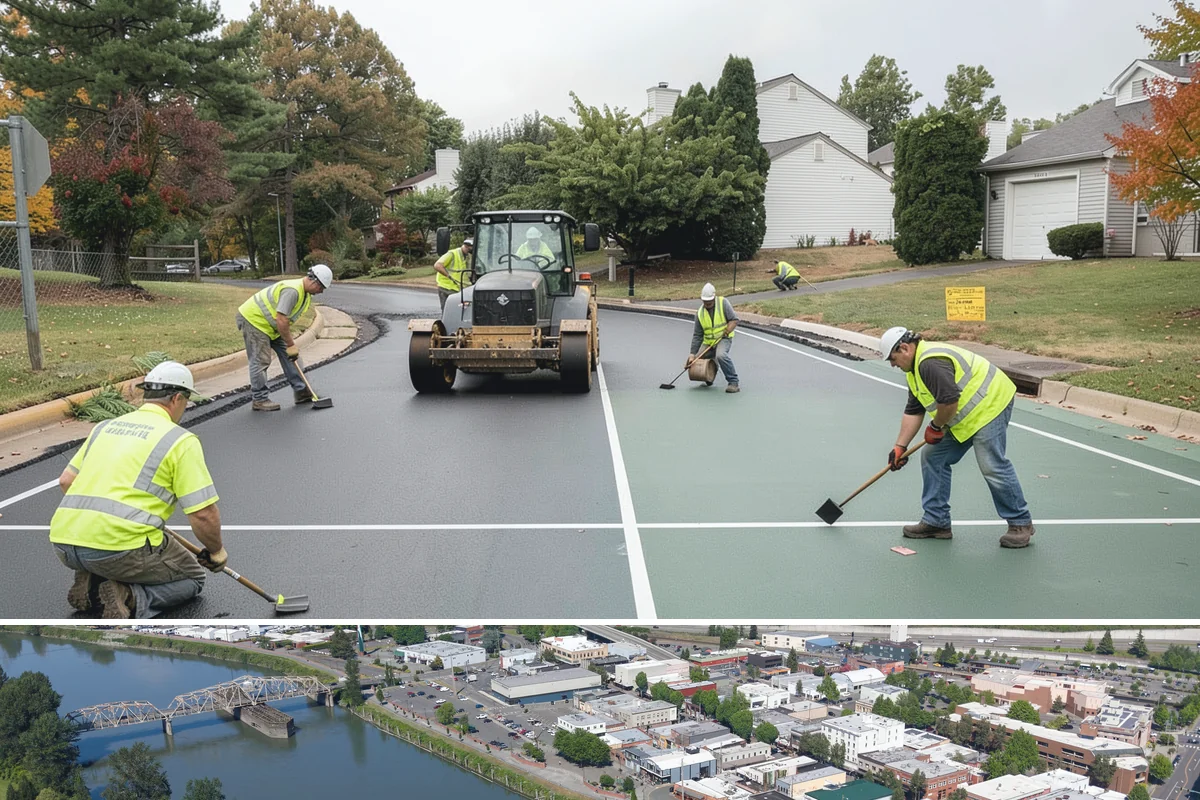 Chain-Link Fencing in Mount Vernon, Skagit County, WA - Chain-link installation runs year-round, with drier months easing post-setting and concrete work in wet regional soils.