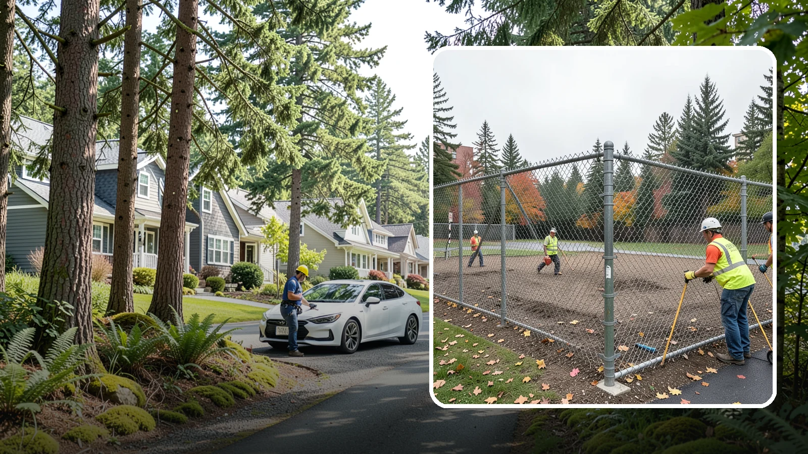 Chain-Link Fencing in Normandy Park, King County, WA - Install and replace chain-link fencing for parks, utility sites, and public facilities requiring durable enclosure.