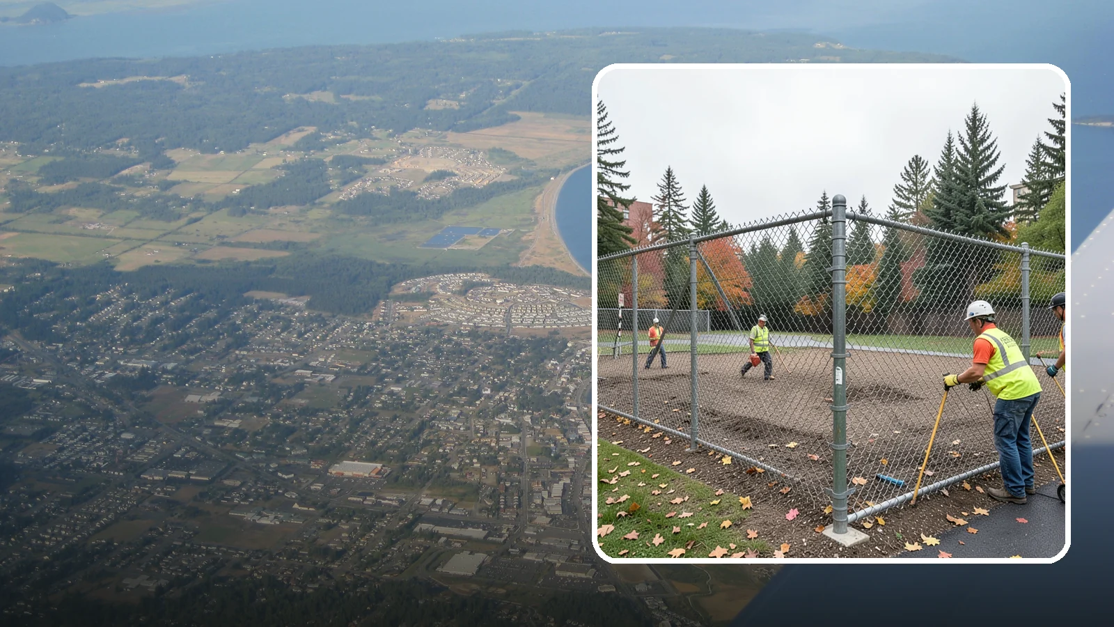 Chain-Link Fencing in Oak Harbor, Island County, WA - Install and replace chain-link fencing for parks, utility sites, and public facilities requiring durable enclosure.