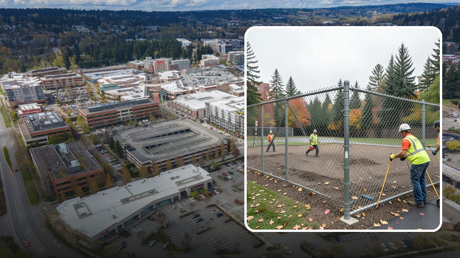 Chain-Link Fencing in Redmond, King County, WA - Install and replace chain-link fencing for parks, utility sites, and public facilities requiring durable enclosure.
