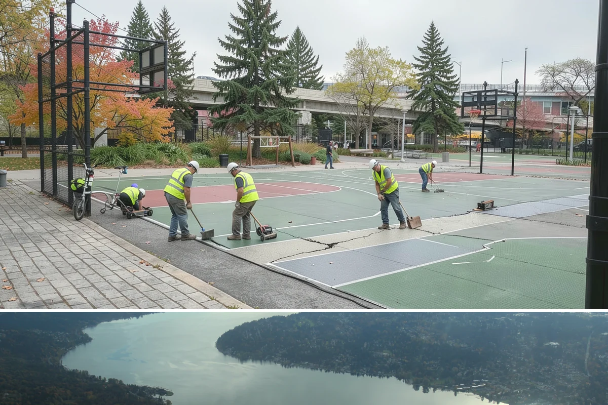 Chain-Link Fencing in Sammamish, King County, WA - Chain-link installation runs year-round, with drier months easing post-setting and concrete work in wet regional soils.