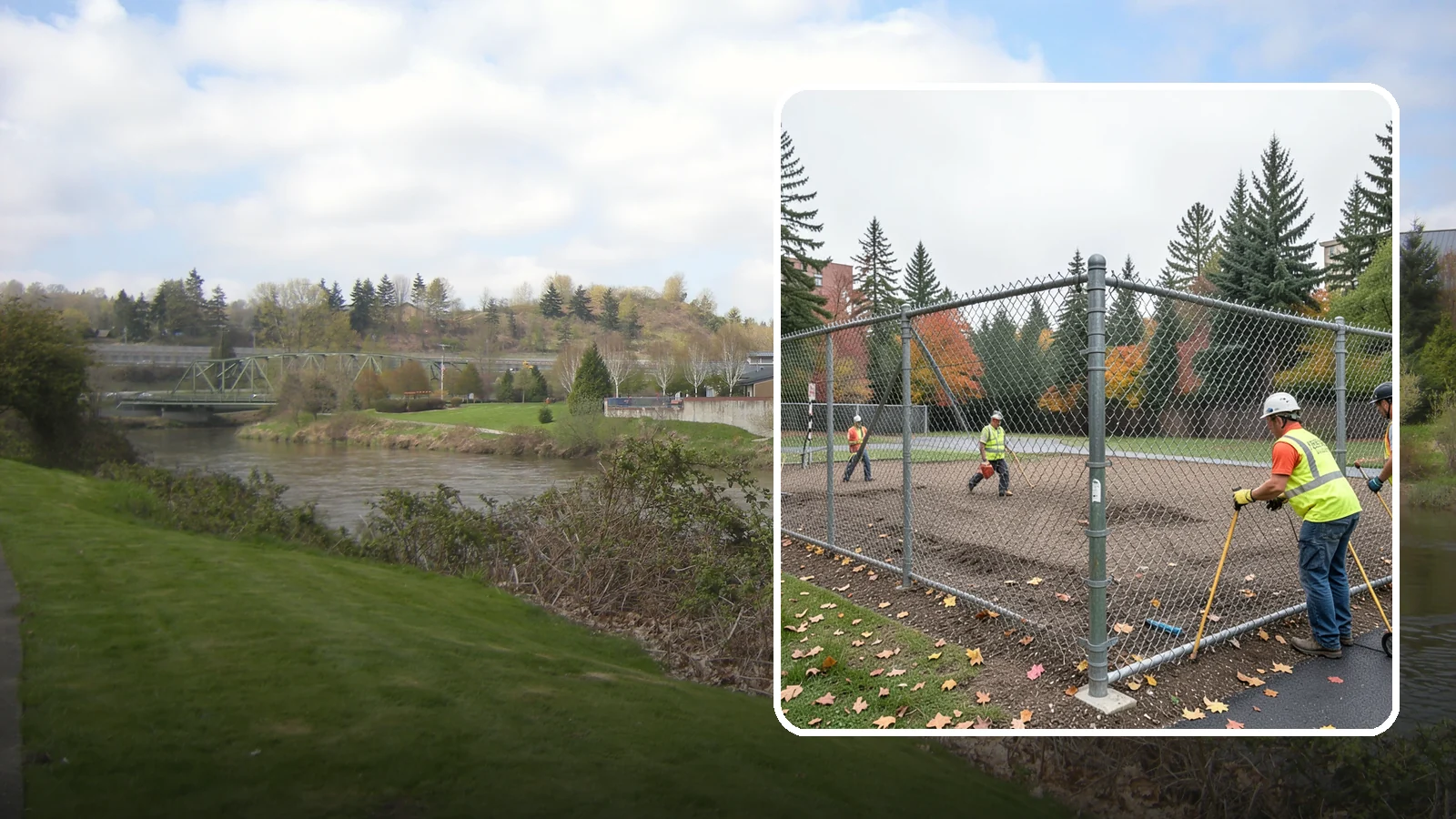 Chain-Link Fencing in Tukwila, King County, WA - Install and replace chain-link fencing for parks, utility sites, and public facilities requiring durable enclosure.