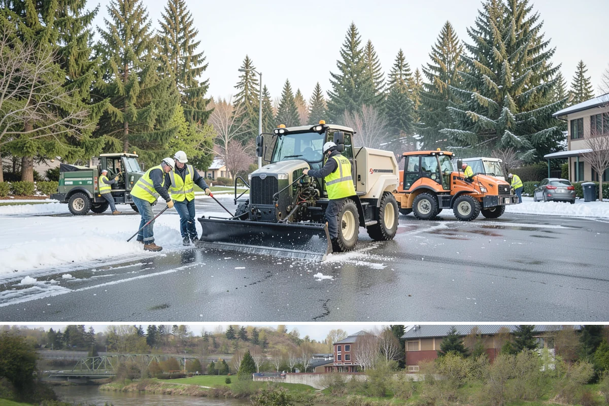 Chain-Link Fencing in Tukwila, King County, WA - Chain-link installation runs year-round, with drier months easing post-setting and concrete work in wet regional soils.