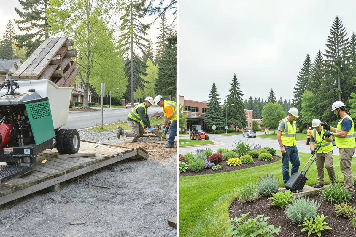 Chain-Link Fencing in University Place, Pierce County, WA - Confirm alignment, height, gauge, and gate locations