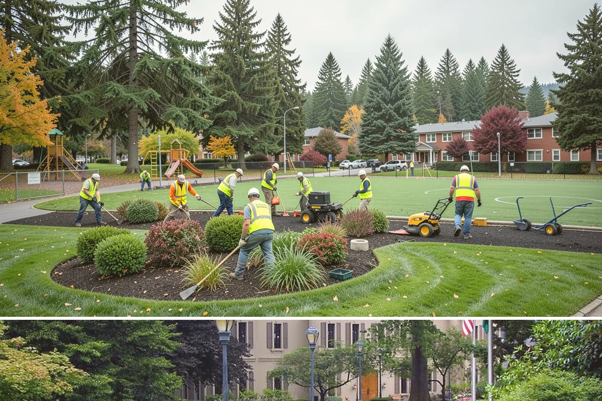 Chain-Link Fencing in Woodinville, King County, WA - Chain-link installation runs year-round, with drier months easing post-setting and concrete work in wet regional soils.