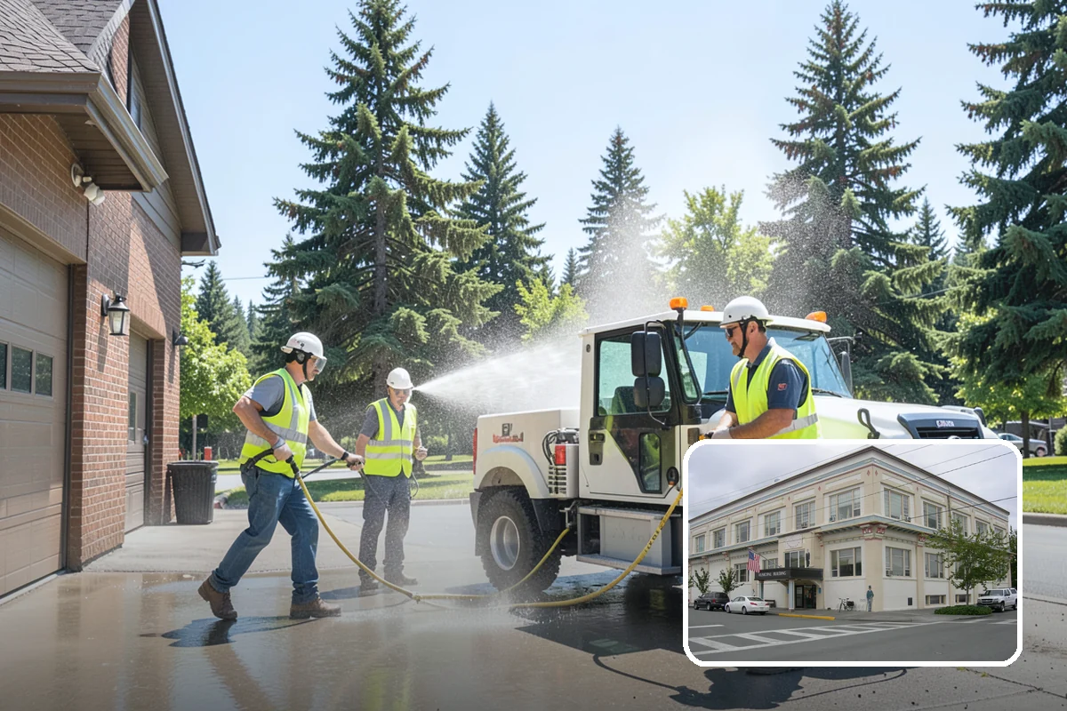City Facilities Maintenance in Anacortes, Skagit County, WA - Presentable civic entrances that reinforce public trust