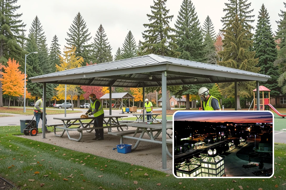 City Facilities Maintenance in Auburn, King County, WA - Presentable civic entrances that reinforce public trust