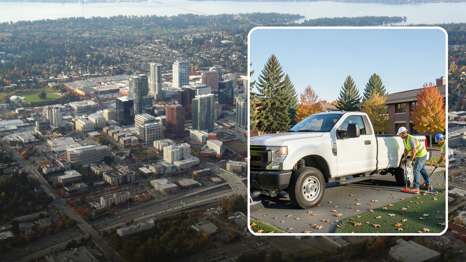 City Facilities Maintenance in Bellevue, King County, WA - Turnkey grounds maintenance for city halls, public works yards, and civic campuses across Western Washington municipalities.