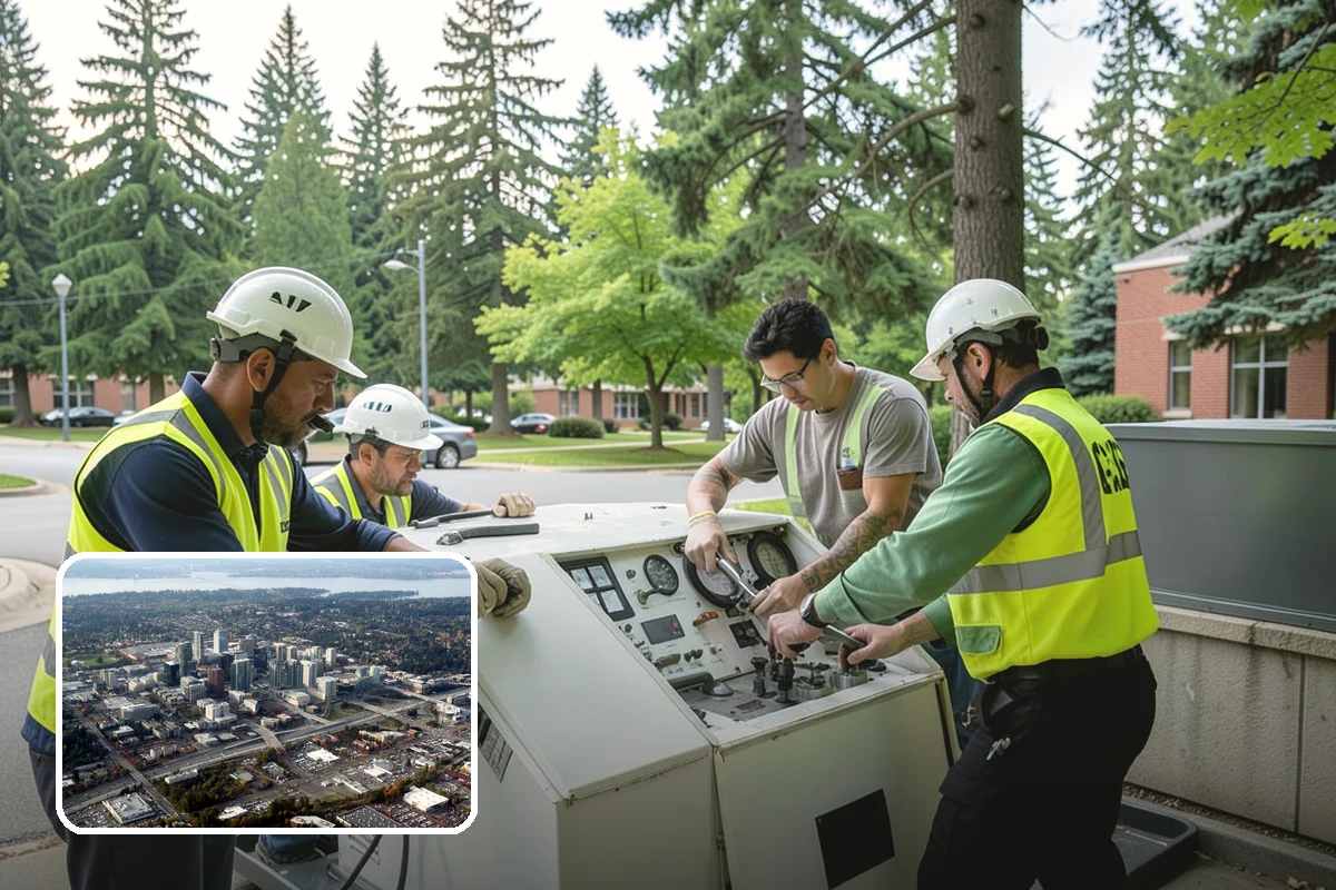 City Facilities Maintenance in Bellevue, King County, WA - Presentable civic entrances that reinforce public trust