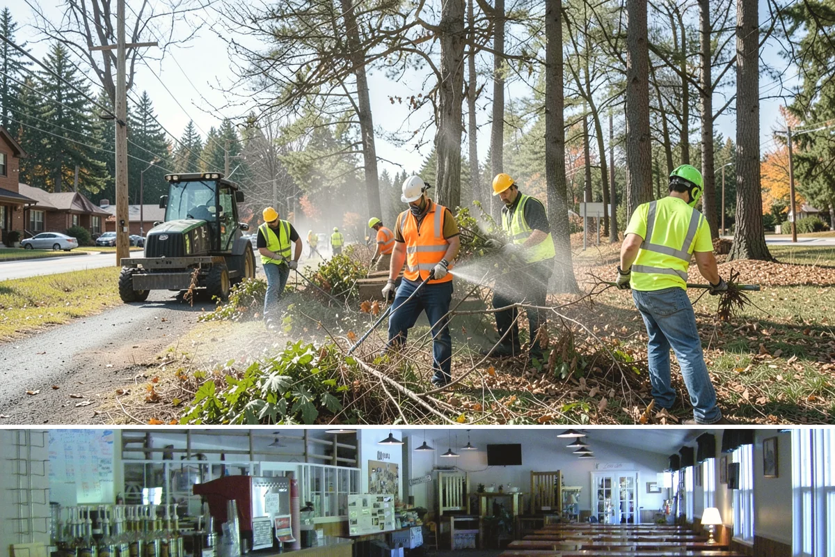 City Facilities Maintenance in Black Diamond, King County, WA - Detailed planting and display work concentrates in spring and early summer ahead of peak civic-event season.
