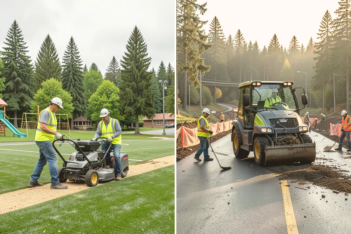 City Facilities Maintenance in Bothell, King County, WA - Meet with public works to catalog every city-owned grounds asset