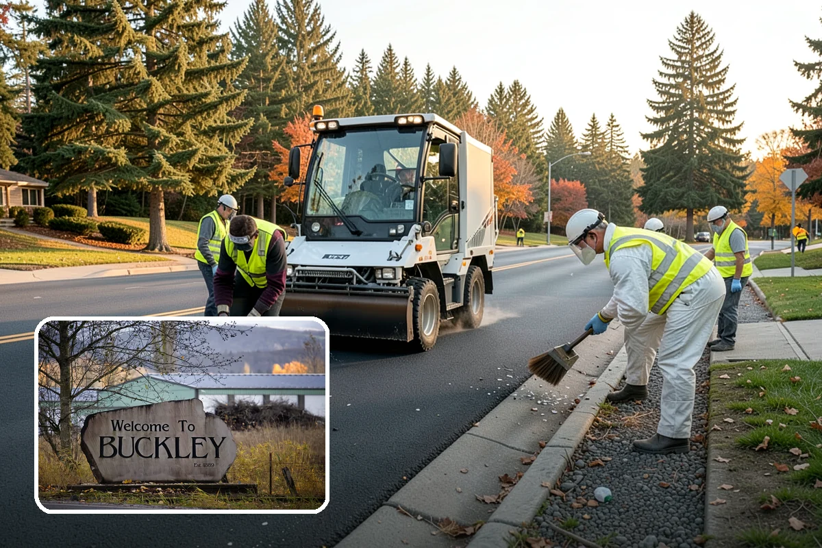City Facilities Maintenance in Buckley, Pierce County, WA - Presentable civic entrances that reinforce public trust