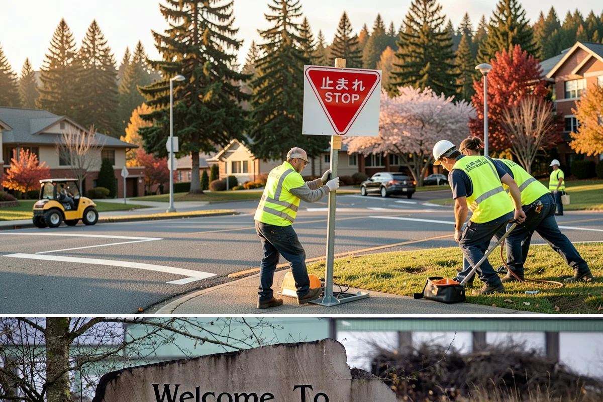 City Facilities Maintenance in Buckley, Pierce County, WA - Detailed planting and display work concentrates in spring and early summer ahead of peak civic-event season.