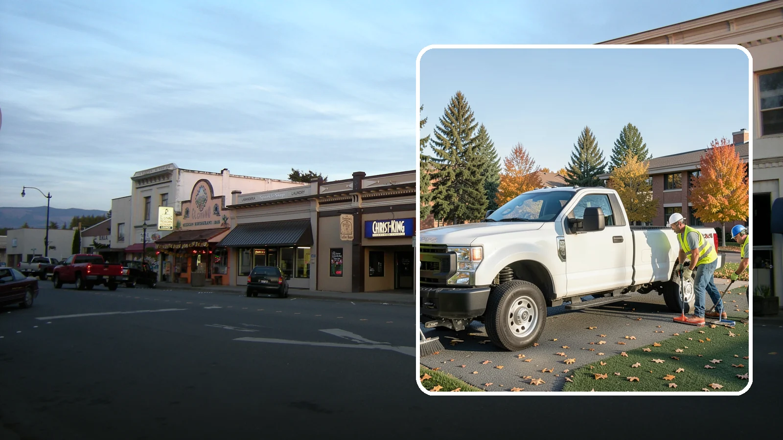 City Facilities Maintenance in Burlington, Skagit County, WA - Turnkey grounds maintenance for city halls, public works yards, and civic campuses across Western Washington municipalities.