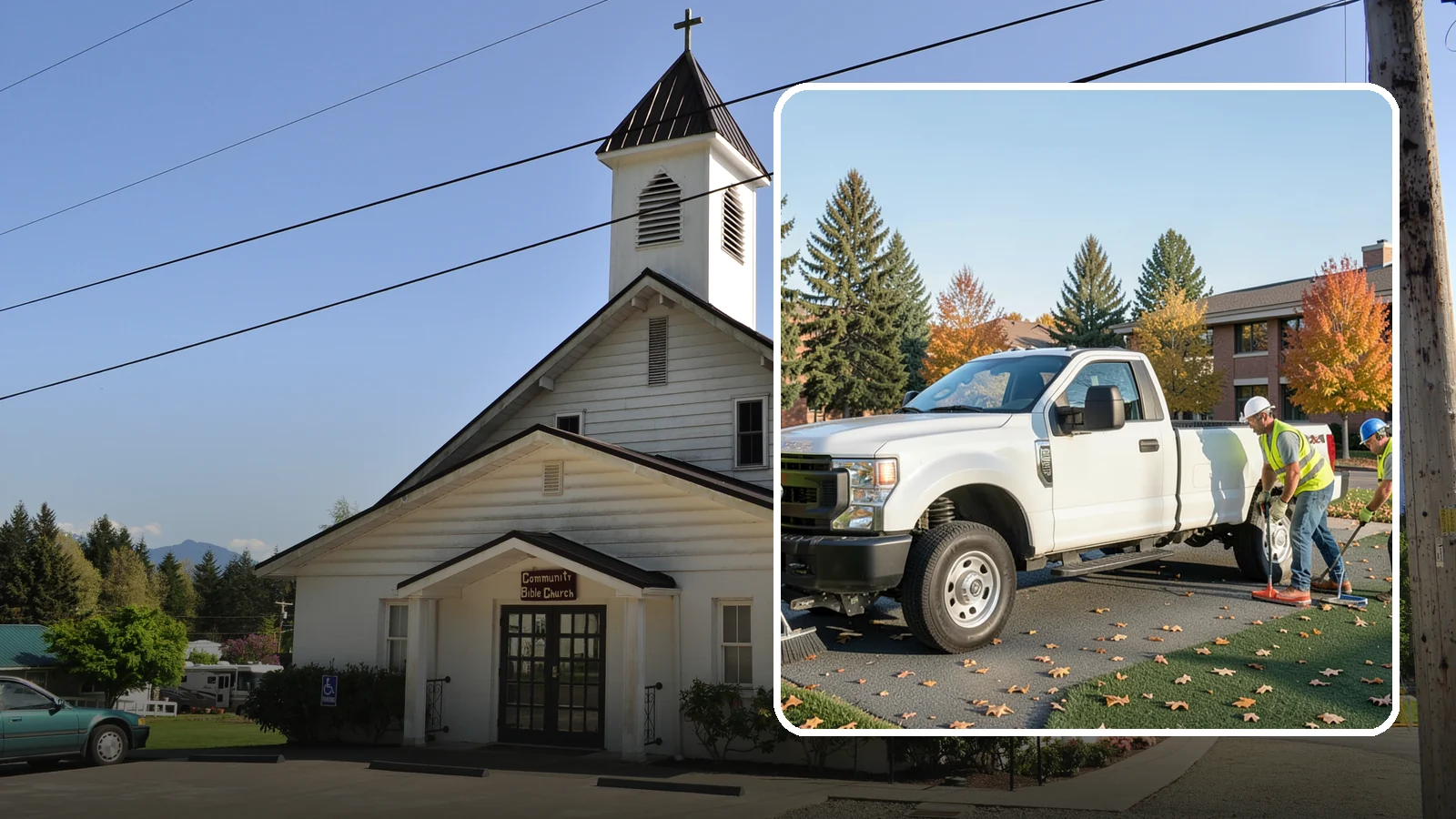 City Facilities Maintenance in Concrete, Skagit County, WA - Turnkey grounds maintenance for city halls, public works yards, and civic campuses across Western Washington municipalities.