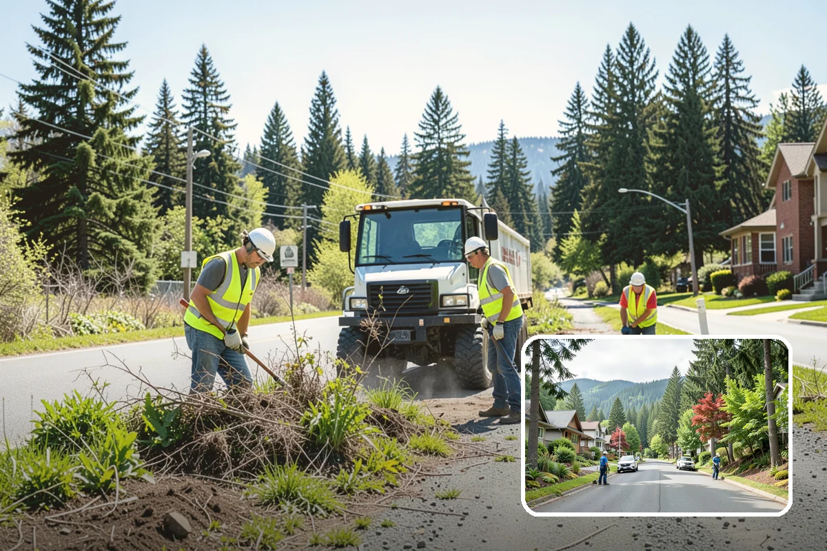 City Facilities Maintenance in Darrington, Snohomish County, WA - Presentable civic entrances that reinforce public trust