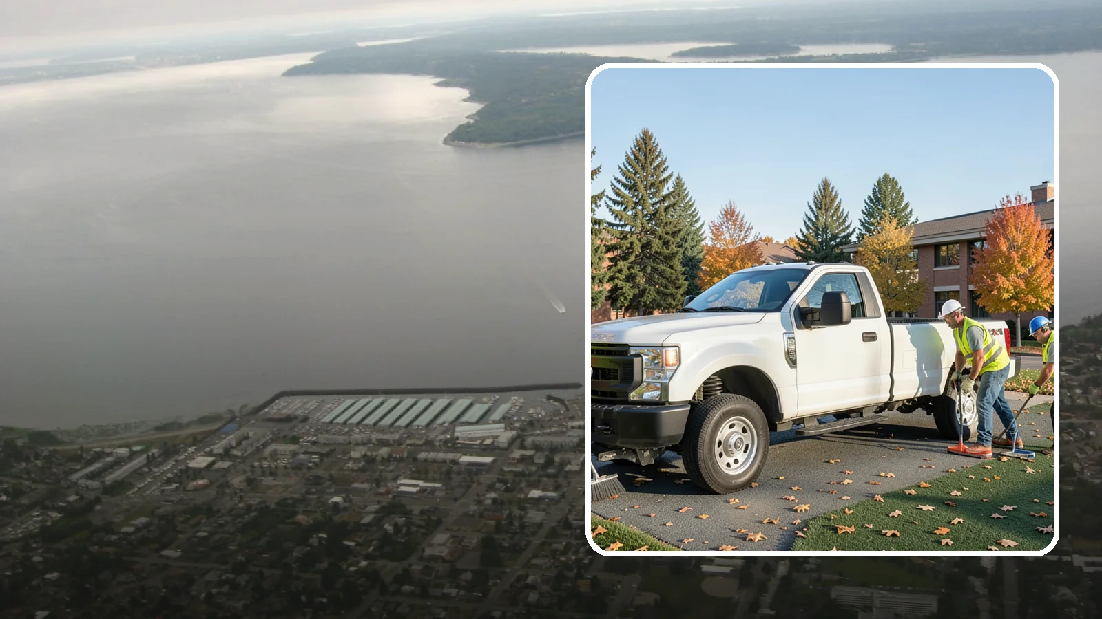 City Facilities Maintenance in Des Moines, King County, WA - Turnkey grounds maintenance for city halls, public works yards, and civic campuses across Western Washington municipalities.