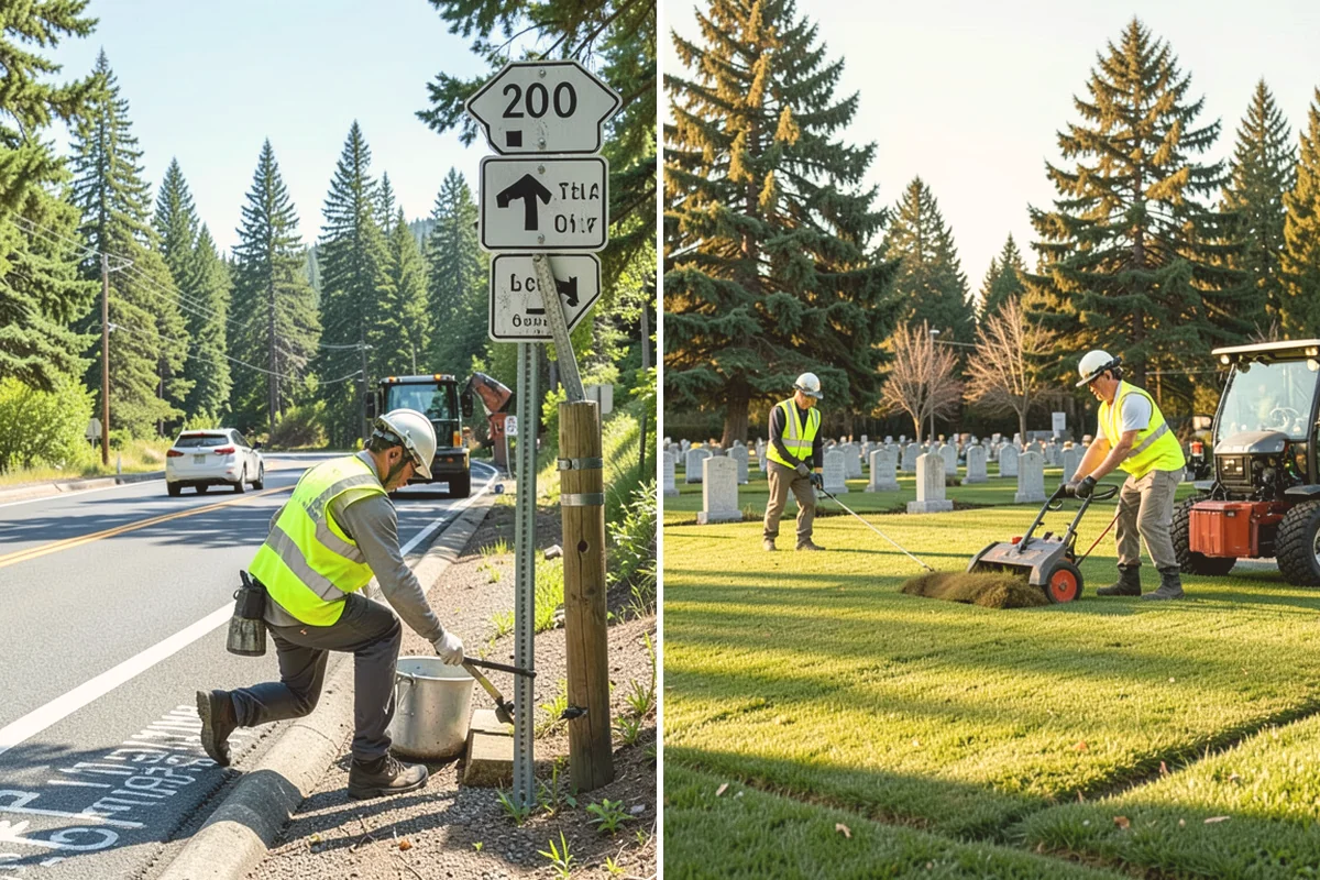 City Facilities Maintenance in Eatonville, Pierce County, WA - Meet with public works to catalog every city-owned grounds asset