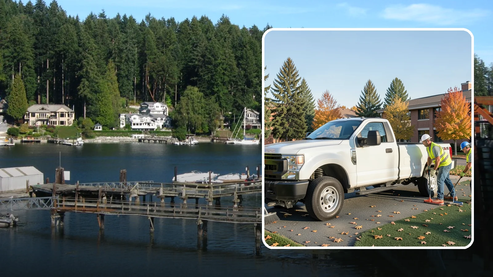 City Facilities Maintenance in Gig Harbor, Pierce County, WA - Turnkey grounds maintenance for city halls, public works yards, and civic campuses across Western Washington municipalities.
