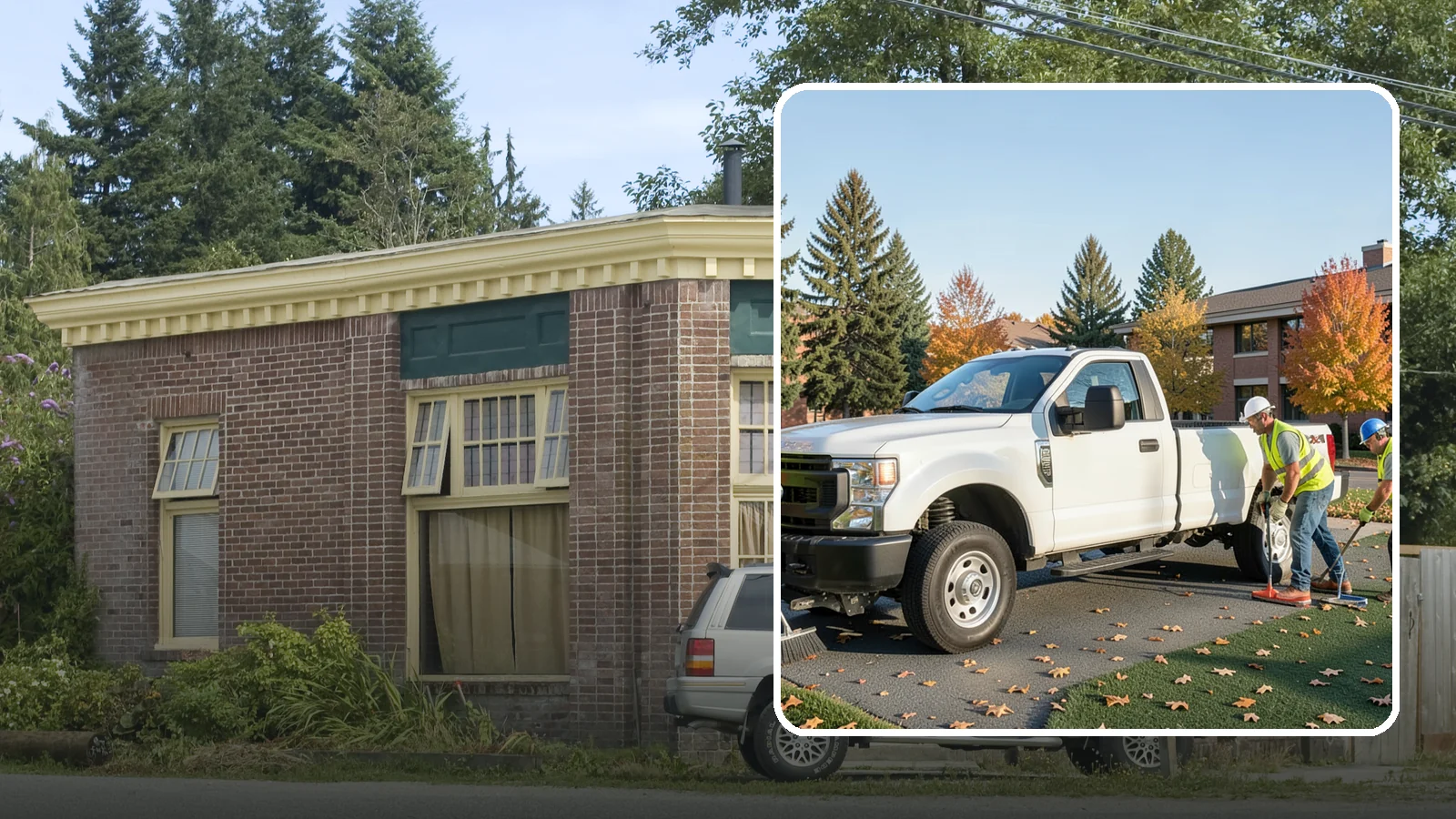 City Facilities Maintenance in Hamilton, Skagit County, WA - Turnkey grounds maintenance for city halls, public works yards, and civic campuses across Western Washington municipalities.