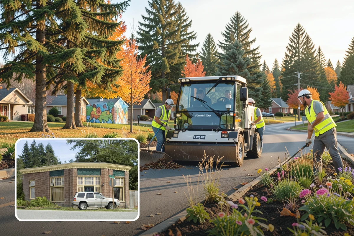 City Facilities Maintenance in Hamilton, Skagit County, WA - Presentable civic entrances that reinforce public trust