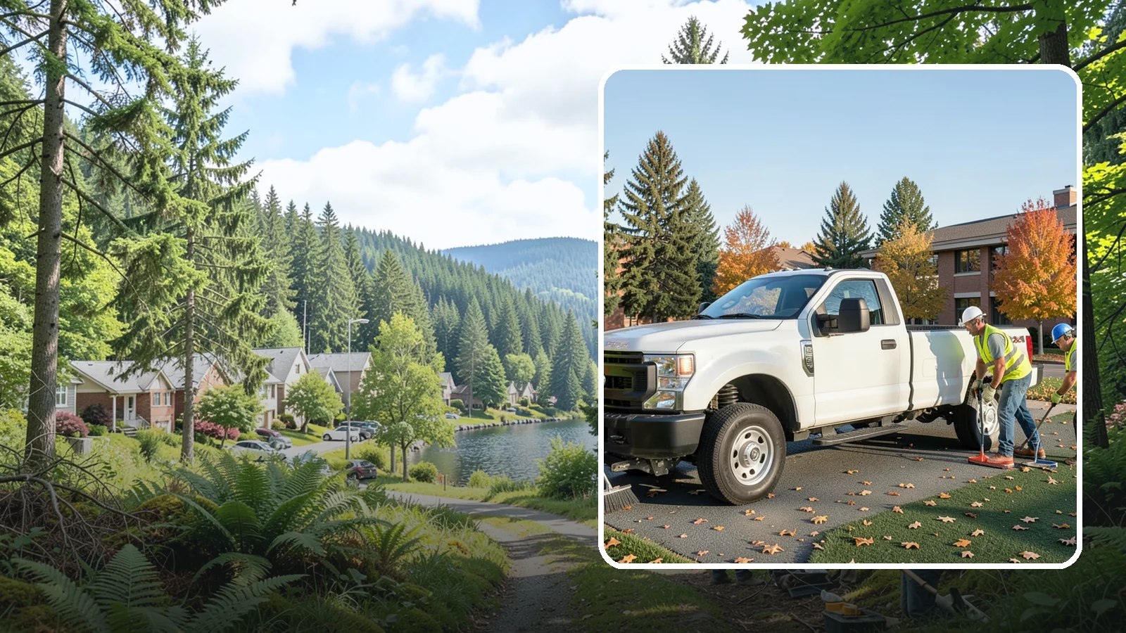 City Facilities Maintenance in Lake Forest Park, King County, WA - Turnkey grounds maintenance for city halls, public works yards, and civic campuses across Western Washington municipalities.