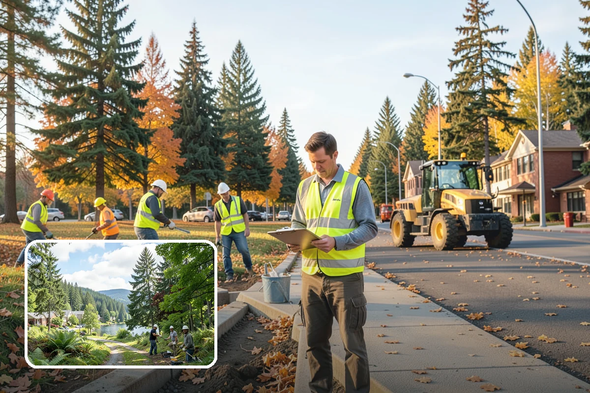 City Facilities Maintenance in Lake Forest Park, King County, WA - Presentable civic entrances that reinforce public trust