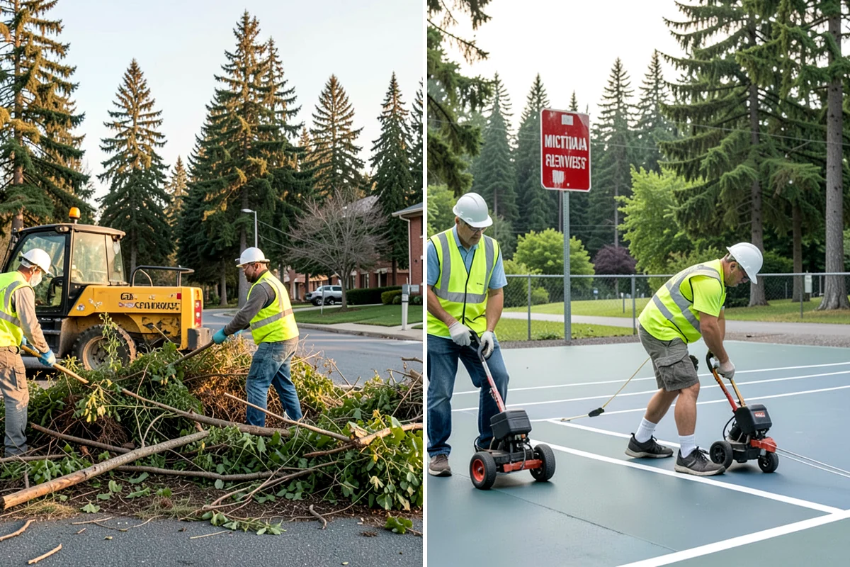 City Facilities Maintenance in Lake Forest Park, King County, WA - Meet with public works to catalog every city-owned grounds asset