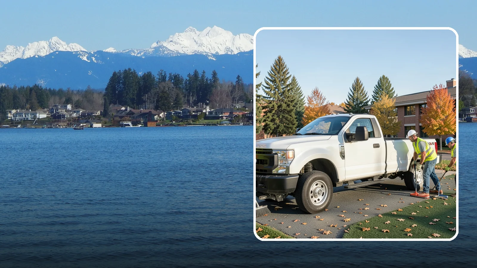 City Facilities Maintenance in Lake Stevens, Snohomish County, WA - Turnkey grounds maintenance for city halls, public works yards, and civic campuses across Western Washington municipalities.