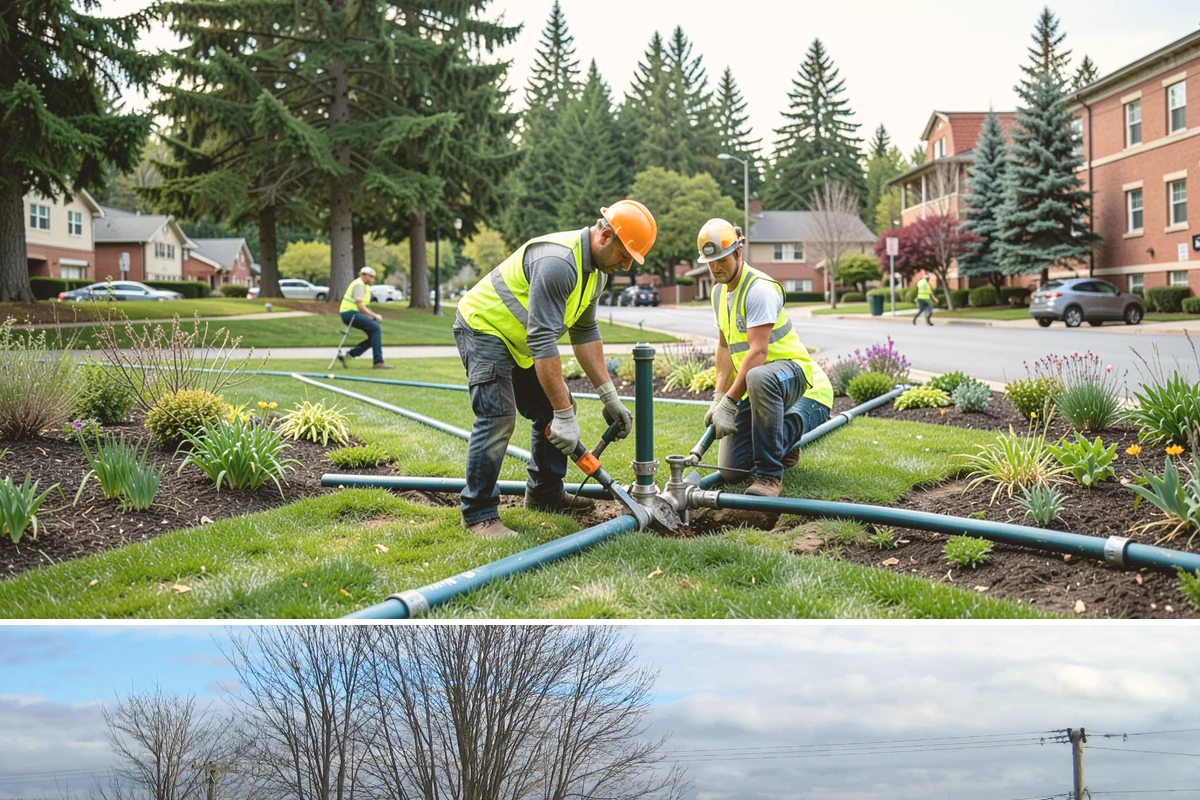 City Facilities Maintenance in Langley, Island County, WA - Detailed planting and display work concentrates in spring and early summer ahead of peak civic-event season.